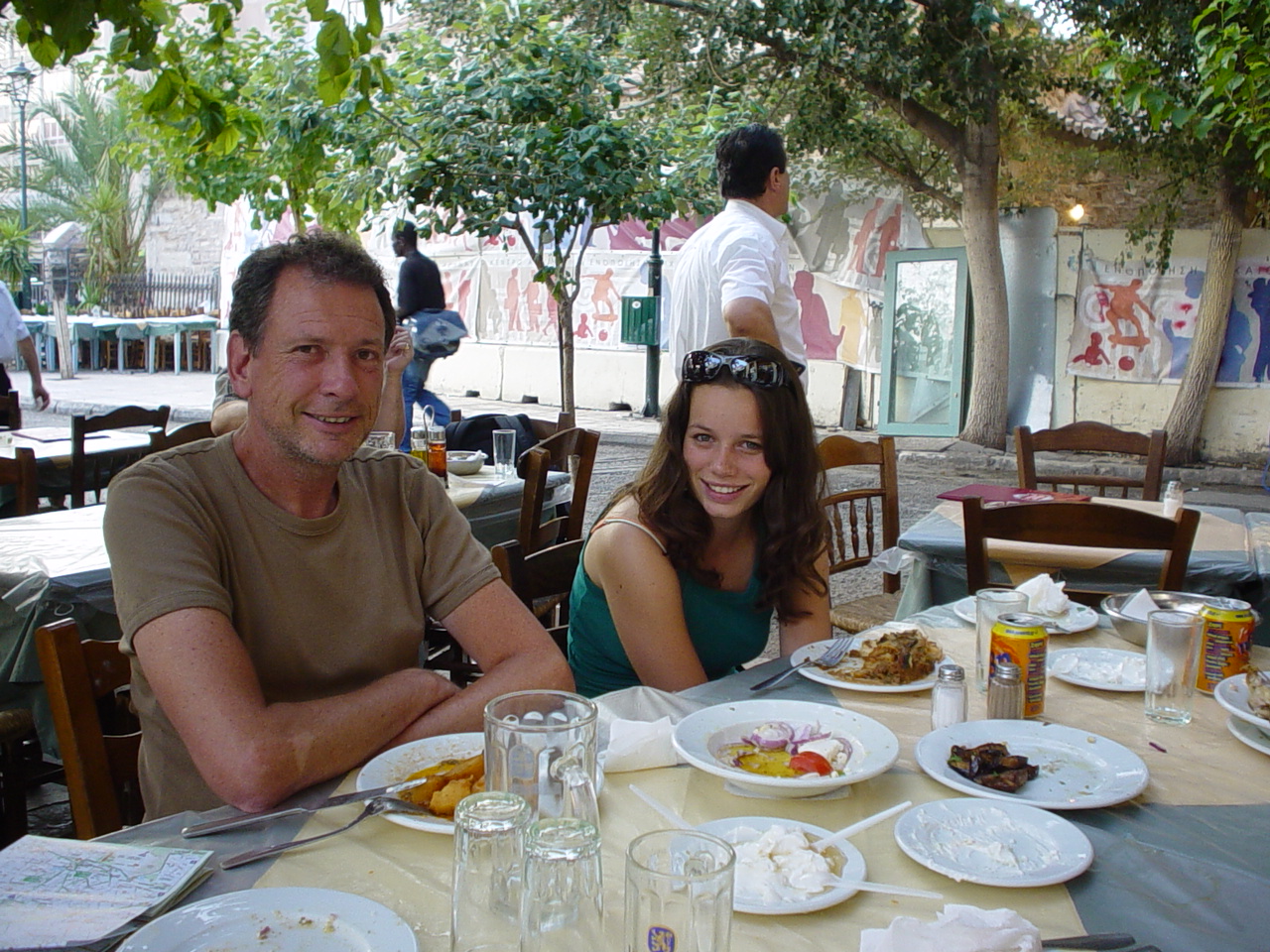 frans en lotte in athene